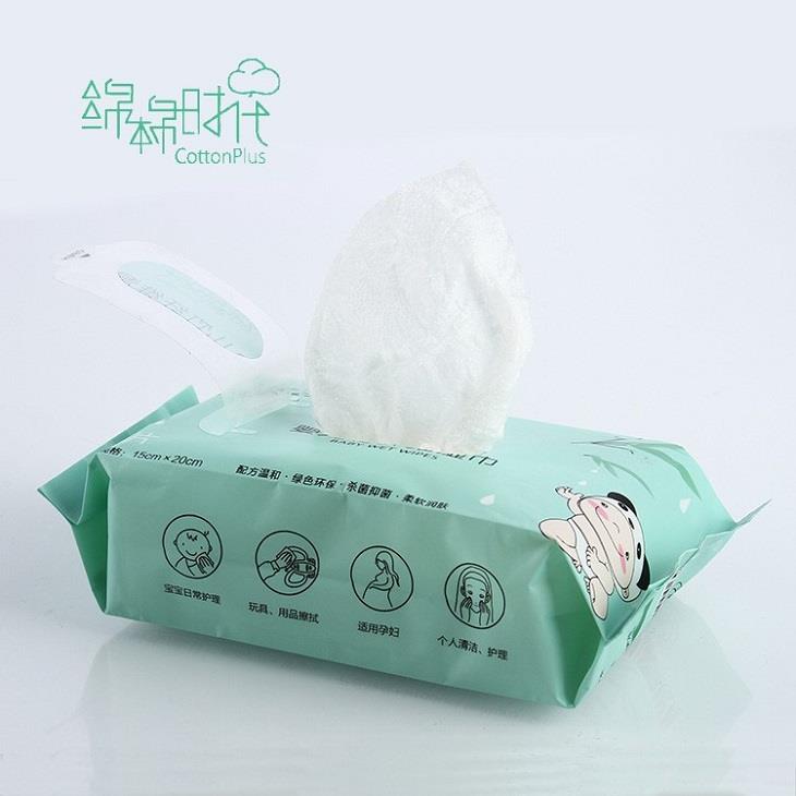 Bamboo Fiber Baby Wet Wipes