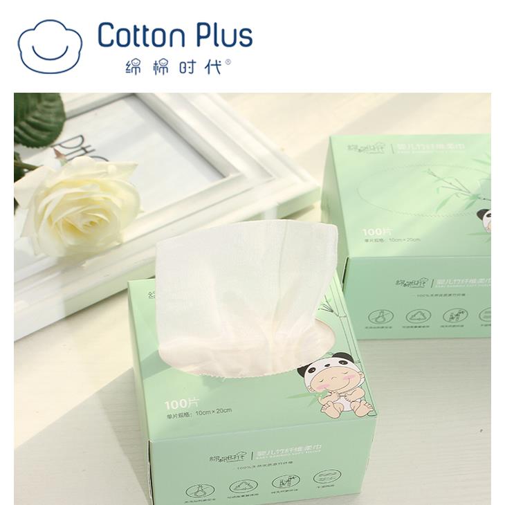 Cardboard Box Packed Baby Dry Wipes