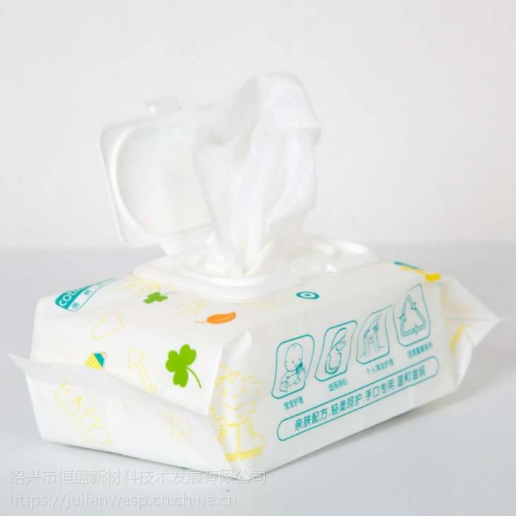 Spunlace Nonwoven Baby Wet Wipes（polyester And Viscose）